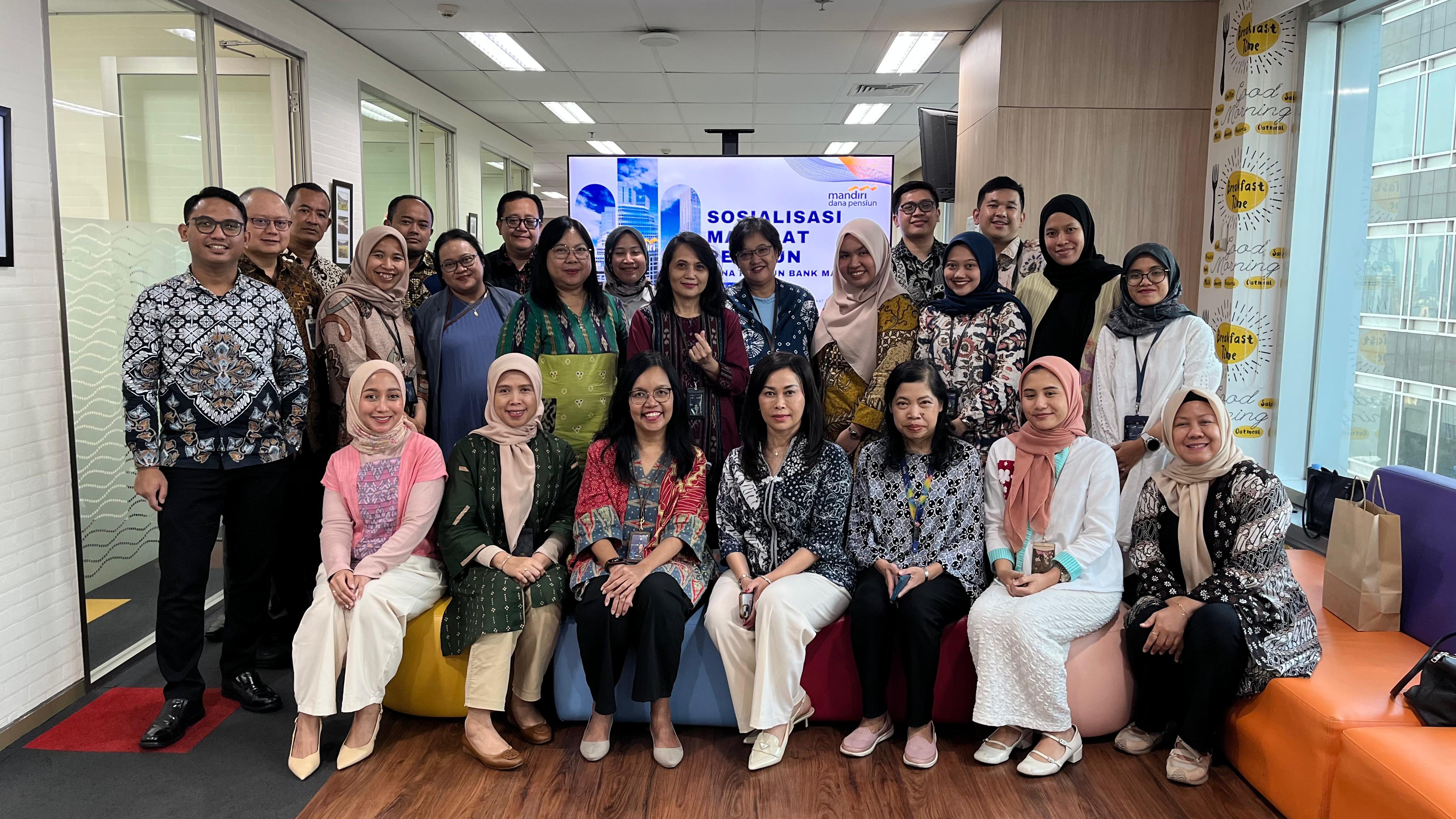 Sosialisasi Dana Pensiun kepada Peserta Aktif di SOR Corporate Center